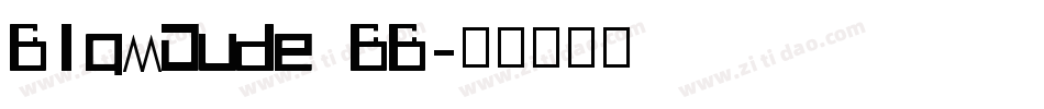 BlamDude BB字体转换